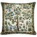 Cotton-Polyester Throw Pillow Cover Blooming Apple Tree. William Morris Tapestry Pillow Hidden Zipper Pillowcase 18 Ñ… 18 (45 Ñ… 45 cm) Ideal Boho Decor for Sofa Couch Living Room Bedroom Couch Cushion