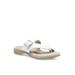 Women's Tahiti II Sandals by Eastland in White (Size 10 M)