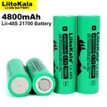 LiitoKala – batterie Lithium Lii-48S 3.7V 4800mAh 21700 4 pièces pour vélo électrique