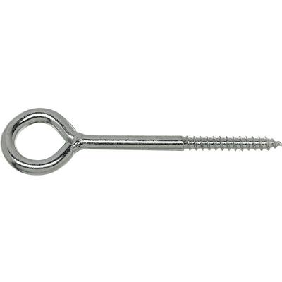 Fabory - Sturmhakenöse Ringschraube mit Holzgewinde Wandhaken 4,4 x 25 mm verzinkt-blau Image