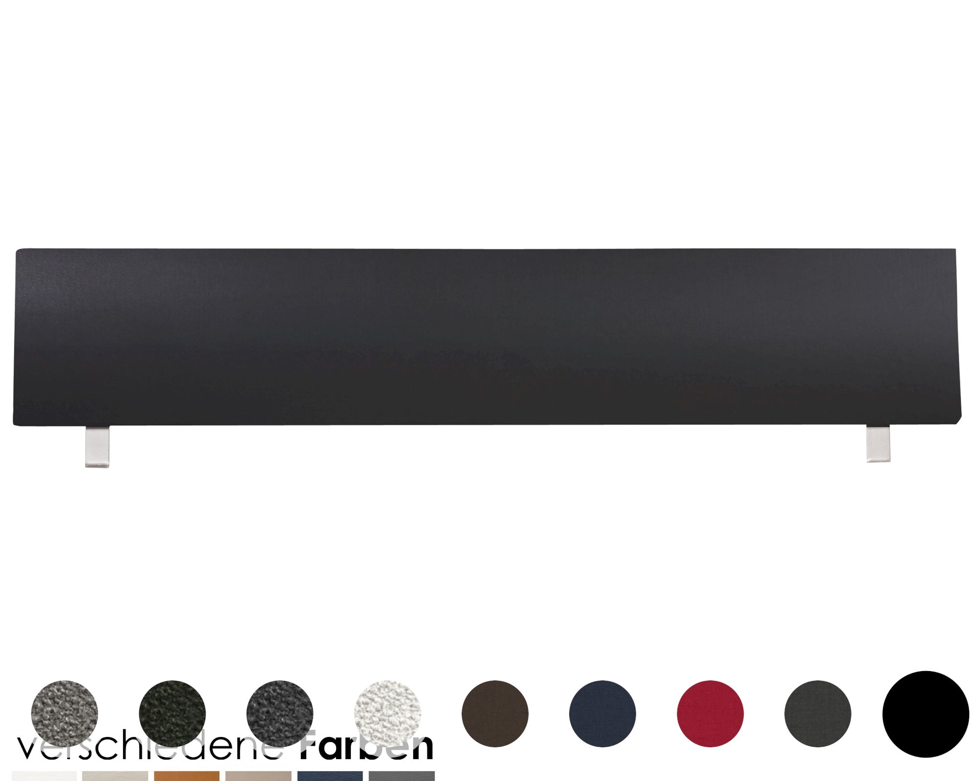 Hasena Wood-Line Kopfteil Lenio 180 cm / PK3 Velluto 741 ivory Image