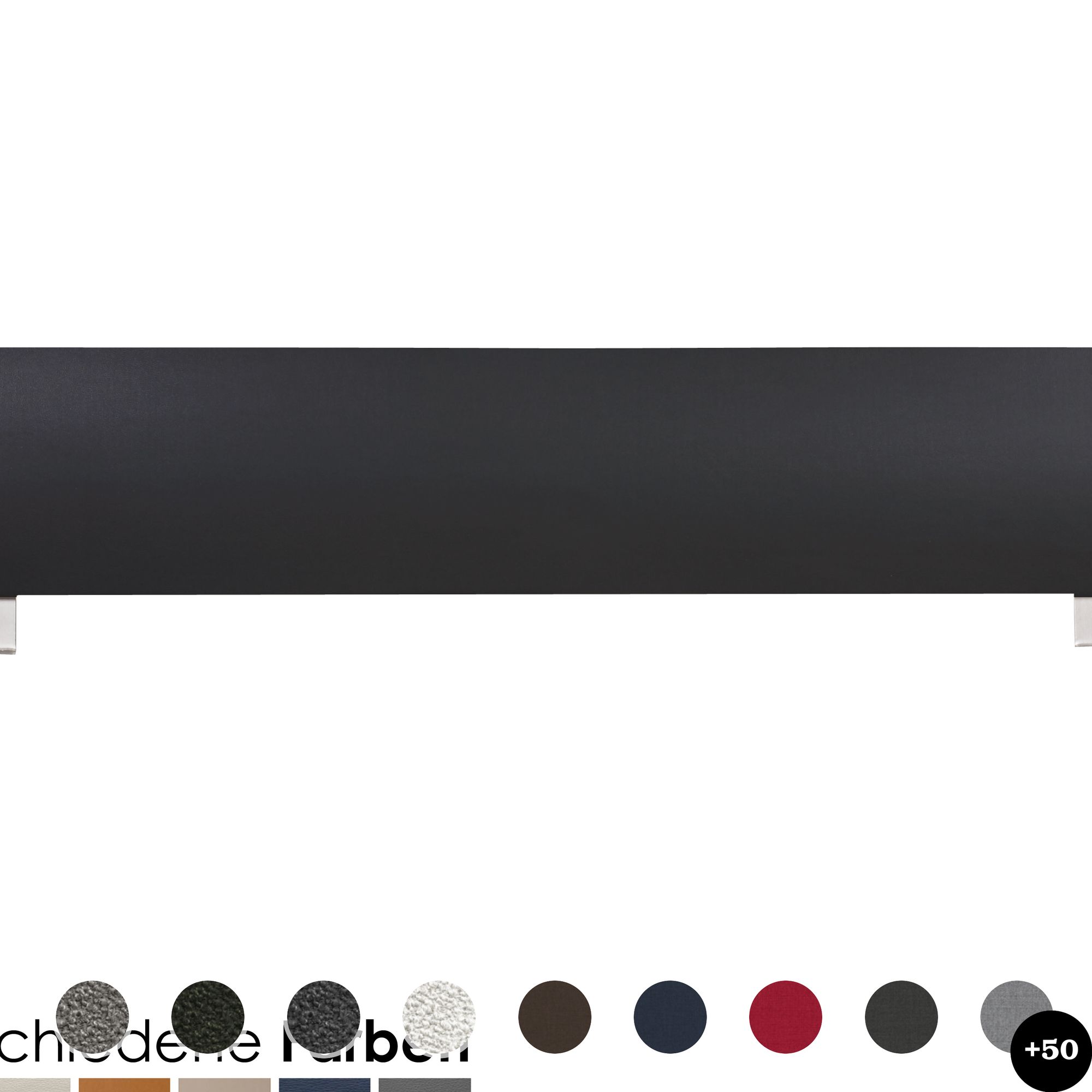 Hasena Oak-Line Kopfteil Lenio 140 cm / PK3 Rinovo 700 anthrazit Image