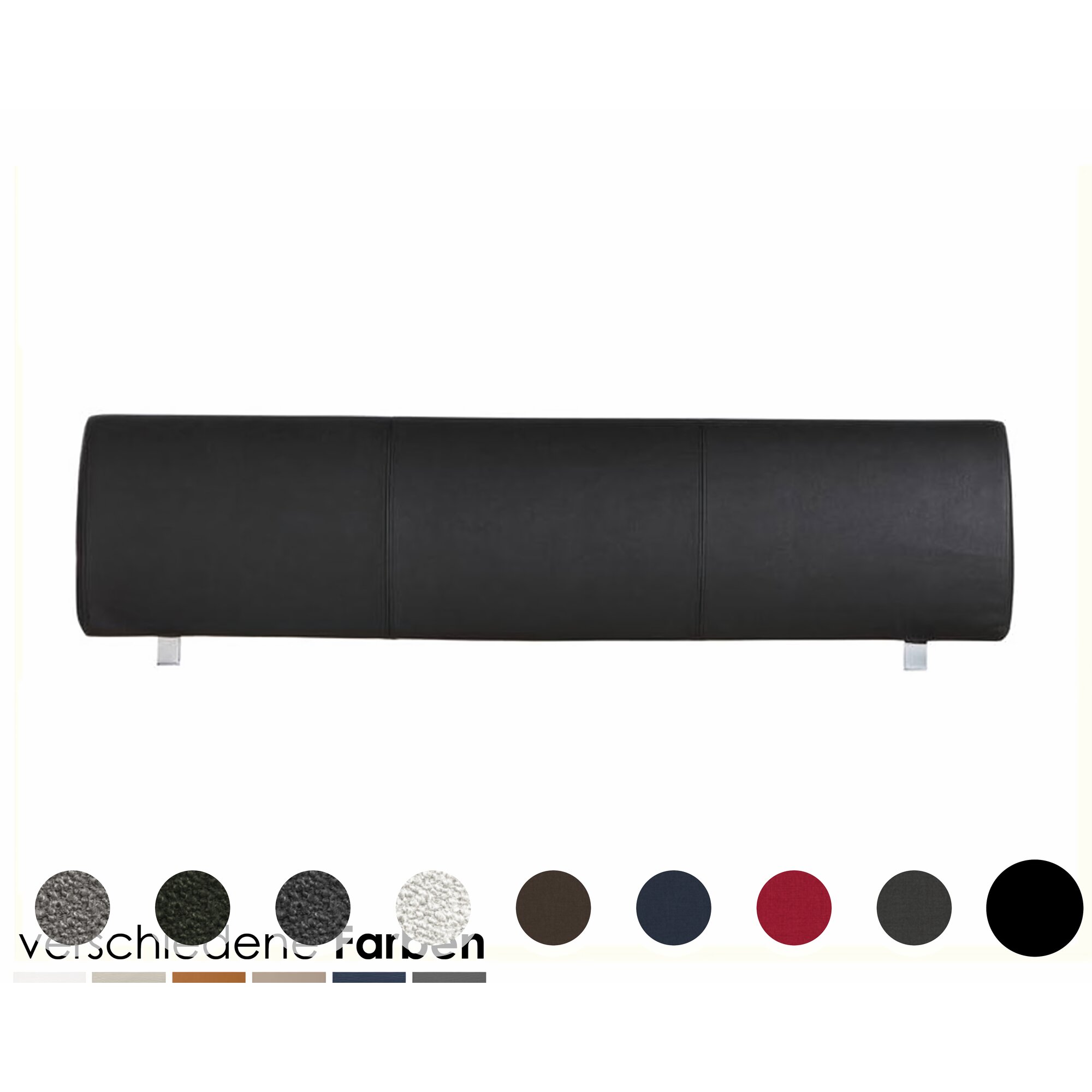 Hasena Oak-Line Kopfteil Elipsa 140 cm / PK3 Fusio 751 anthrazit Image