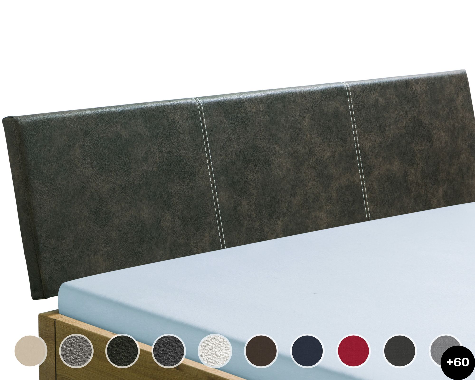 Hasena Wood-Wild Kopfteil Arora 90 cm / PK3 Velluto 741 ivory Image