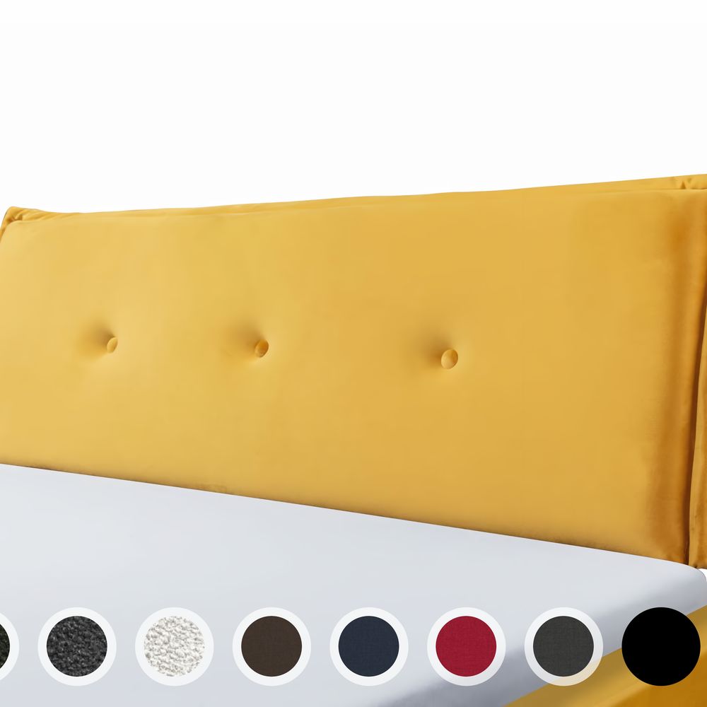 Hasena Kopfteil Talma 140 cm / PK3 Tocco 712 chocolate Image