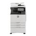 Used Sharp MX-3551 Tabloid-size Color Laser Multifunction Printer - 35 ppm Printer Copier Scanner Email Auto Duplexing USB Network 2 Trays Stand