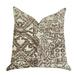 Dusky Cosmo Textured Luxury Throw Pillow 20 x 36 in. King
