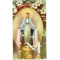 An Act of Consecration to Our Lady of the Miraculous Medal holy card - laminated - Pack of 25