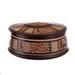 Bungalow Rose Erl Handmade Ceramic Decorative Box Ceramic in Brown | 2.4 H x 3.9 W x 3.9 D in | Wayfair 670D5A1F14124ED485DBBAE4C4CC03D5