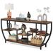 17 Stories Herrle 70.9" Console Table Wood in Brown/Gray | 35.4 H x 70.9 W x 11.8 D in | Wayfair 4E70DA3D65DB4C7E93C7275F1E607563