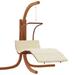 Latitude Run® Porch Swing Wood/Metal/Solid Wood in Brown | 43.3 H x 63 W x 25.2 D in | Wayfair D6E0CEBE04964A46BC1D802EF9290578