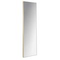 Style & Casa Modern Polished Full Length Mirrors | Wooden-Framed | 120x40 cm, Oak Effect | Wall Mirror | Long Mirror | Large Mirror | Hallway Mirror | Bedroom Wardrobes | Bathroom Mirror