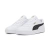 Sneaker PUMA "Caven 2.0 Sneakers Erwachsene", Gr. 40.5, bunt (weiß schwarz gold), Obermaterial: Synthetik, Textil; Futter: Textil; Innensohle: Textil; Laufsohle: Gummi, Schuhe