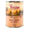 Purizon Lattina singola 400 g Umido cane - Purizon Original: Filetto di pollo con Black Angus & Tscchino