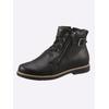 Schnürstiefelette ANDREA CONTI, Damen, Gr. 41, schwarz, Leder, Glattleder, modisch, Schuhe