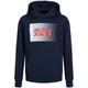 JACK & JONES - Kapuzenpullover Logo In Navy Blazer, Gr.176