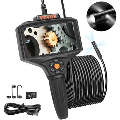 Vevor - Endoskopkamera Dreifachlinse 5' IPS-Bildschirm 854x480 Inspektionskamera 5m Kabel Image