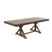 Red Barrel Studio® Eicholtz Rectangular 58" L Dining Table Wood in Brown/Gray | 30 H in | Wayfair D4137DF454814D9F8D434CE6211751F9