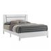 Mercer41 Ayme Bed Wood in White | 42.37 H x 74.88 W x 88.25 D in | Wayfair 6C5685809ADA45B799BC2BAB48529D08