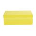 Rebrilliant Petrea 1 Pair Shoe Storage Box Plastic in Yellow | 7.1 H x 18.3 W x 3.7 D in | Wayfair EDDCA17C37574D73BB2BBAD0BDF0CD42