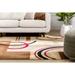 Well Woven Barclay Arcs & Shapes Modern Geometric Circles Area Rug