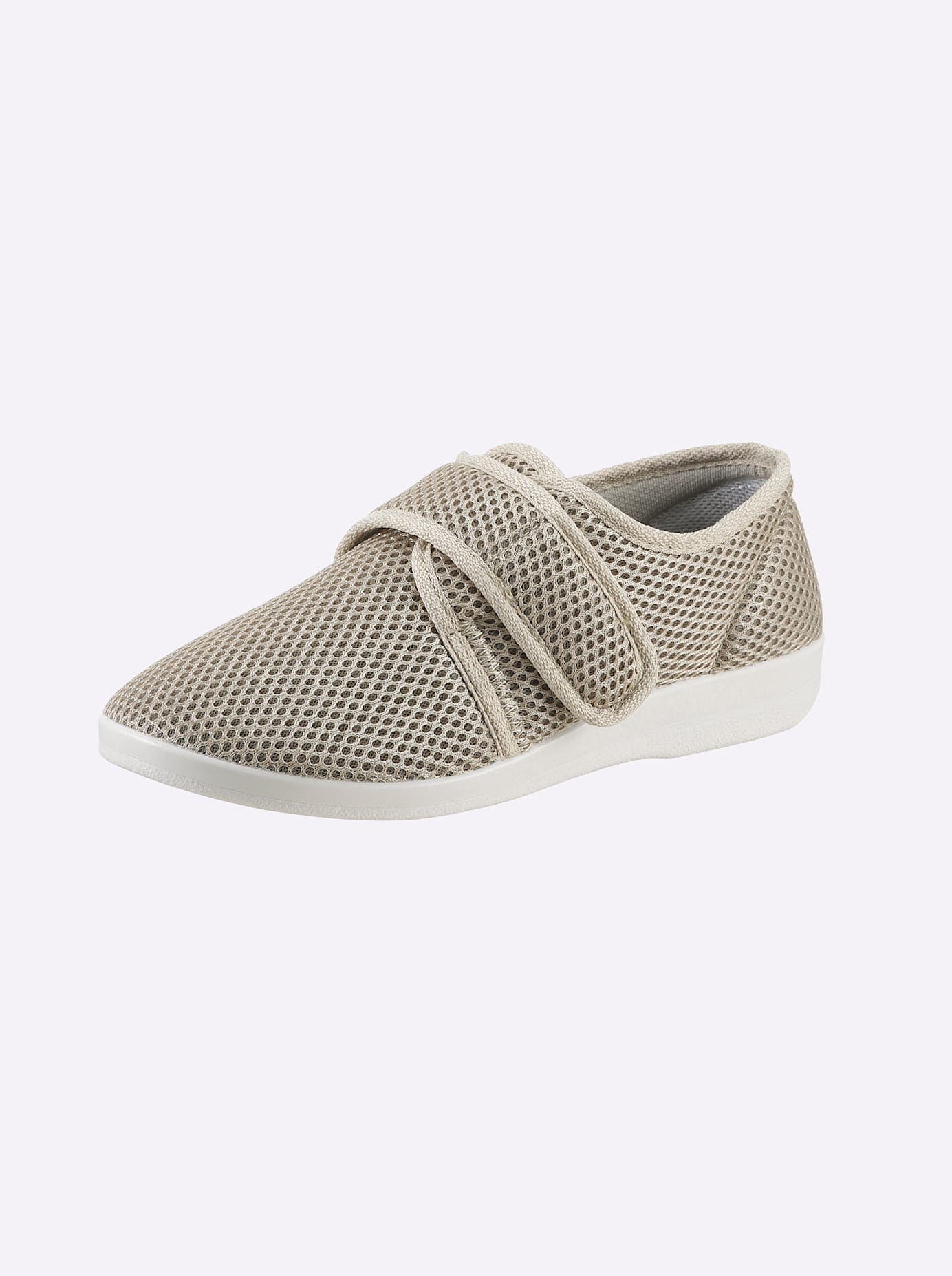Hausschuh CLASSIC, Damen, Gr. 38, beige, Textil, Schuhe
