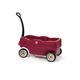 Step2 Neighborhood Wagon wagon with 2 seats with belts | Plastic wagon in red with push bar | For toddlers and pre-schoolers