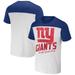 Men's NFL x Darius Rucker Collection by Fanatics Cream New York Giants Colorblocked T-Shirt