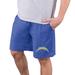 Men's Concepts Sport Royal Los Angeles Chargers Quest Knit Jam Shorts