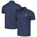 Men's Under Armour Navy John Deere Classic Tee To Green Trace Stripe Polo