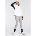 Steppweste NIKE SPORTSWEAR "W NSW TF THRMR CLSC VEST" Gr. M (40/42), schwarz-weiß (white, black) Damen Westen Steppwesten