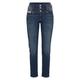 Boyfriend-Jeans HERRLICHER "Raya Boy Organic Denim" Gr. 27, Länge 30, blau (doom) Damen Jeans Boyfriend