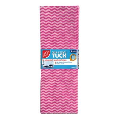 Gut und Günstig Spül- und Wischtuch 10er-Pack (Farbe im Zufallsprinzip), 37 cm Image