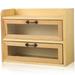 Wood desk organizer Drawer Desk Organizer Makeup Organizer Wooden Desktop Sundries Organizer Storage Box