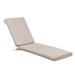 Crestlive Products Chaise Lounge Cushion Outdoor Cushion for Patio Furniture Beige