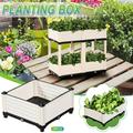 Planting Artifacts Family Balconies Vegetable Planting Pots Rectangular Roof Plastic Flower Pots Indoor Planting Boxes Flower Boxes