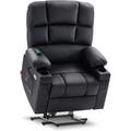 Latitude Run® Power Reclining Massage Chair in Black | 42.5 H x 35.4 W x 36.2 D in | Wayfair F3AD6468C65A405C8BA78DDF53D55EA5