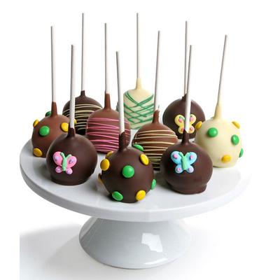 Send Flowers - Pastel Chocolate Covered Cake Pops ...