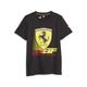 T-Shirt PUMA "Scuderia Ferrari Motorsport Jugendliche" Gr. 116, schwarz (black) Kinder Shirts T-Shirts