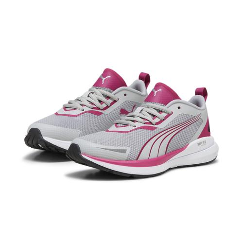 „Sneaker PUMA „“PUMA Kruz NITRO™ Sneakers Jugendliche““ Gr. 35.5, pink (ash gray pinktastic silver metallic) Kinder Schuhe“