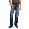 Men's M7 Rocker Stretch Nassau Stackable Straight Leg Jeans in Summit Cotton, Size 30 32, by Ariat