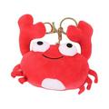 Plush Toy Crab 4.7 Toy Inch Toy Cute Doll Pendant Crab Soft Cartoon Plush Cotton As Shown