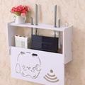 Ana No Drill Cable Router Storage Box Shelf Wall Hangings Bracket Cable Organizer