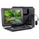 Trexonic 14.1 Inch Portable DVD Player with Swivel TFT-LCD Screen and USB SD AV HDMI Inputs