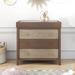 Modern Style 3-Drawer Dresser, Wood Storage Cabinet for Bedroom