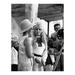 Brigitte Bardot Standing w/ Jeanne Moreau - Unframed Photograph Paper in Black/White Globe Photos Entertainment & Media | Wayfair 4824019_1620