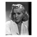 Close-up of Betty Grable - Unframed Photograph Paper in Black/White Globe Photos Entertainment & Media | 20 H x 16 W x 1 D in | Wayfair