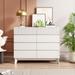 Modern Style 8-Drawer Dresser, Decorative Finish Storage Cabinet