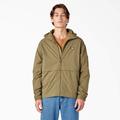 Dickies Men's Jackson Windbreaker Jacket - Military Green Size 2Xl (TJR41)