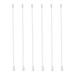 6 Pcs Vertical Blind Wand Venetian Blinds Pulling Rod Plastic Curtain Vertical Wand